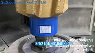 Thân thép mũi khoan PDC 8-1/2 inch IADC S323