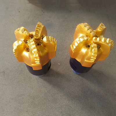 Hard Rock 8 Inch 5 Blade Matrix Body PDC Drill Bit Of Oil Rig Drill Bit