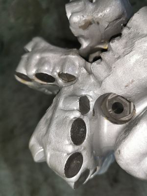 5 7/8 Steel Body 5 Wing PDC Drill Bits For Oilfield Drilling Tool