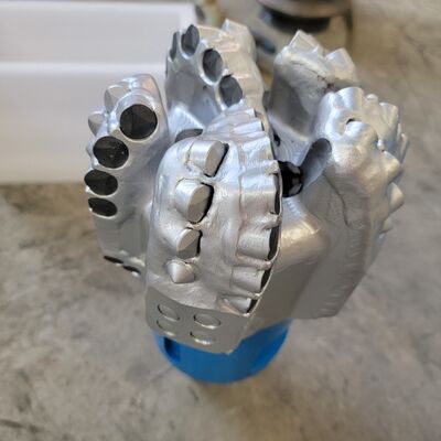 6-5/8 inch Steel Body 5 Wing PDC Drilling Bit for Oil Gas Water Well 