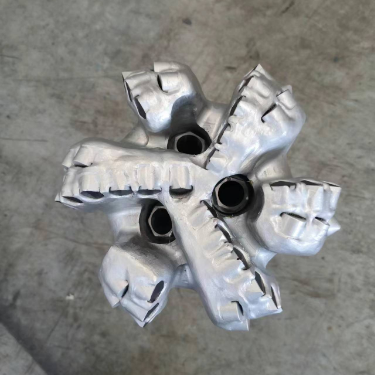 6 5/8 inch thân thép 6 Blade PDC khoan bit cho giếng dầu