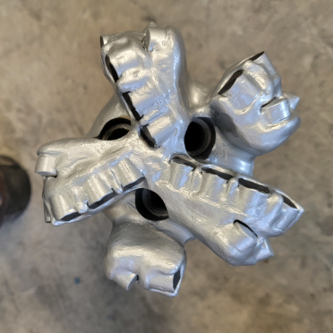 5 7/8 inch Thép thân 5 Blades 16mm Cutter PDC khoan bit